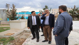 Solmaz Akçakale de sağlık tesislerini inceledi