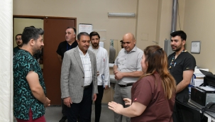Vali Şıldak, Araştırma Hastanesini denetledi 