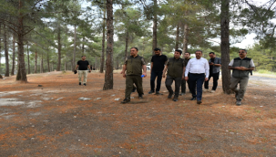 Vali Şıldak, Atatürk ormanını ziyaret etti
