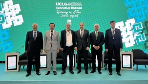  Başkan Gülpınar UCLG-Mewa Toplantısında Şanlıurfa'yı Anlattı