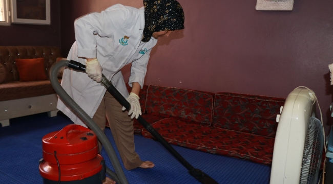 Haliliye Belediyesi İle Bayram Öncesi Haneler Temizleniyor