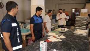 Haliliye'de Tatlı İmalatı Yapan İşletmeye Ceza Uygulandı 