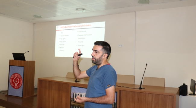 HRÜ'nde Personele KKKA Bilgilendirme Semineri Düzenlendi