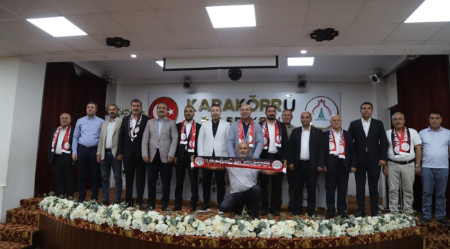 Karaköprü Belediyespor'un başkanı Mahmut Cevheri oldu