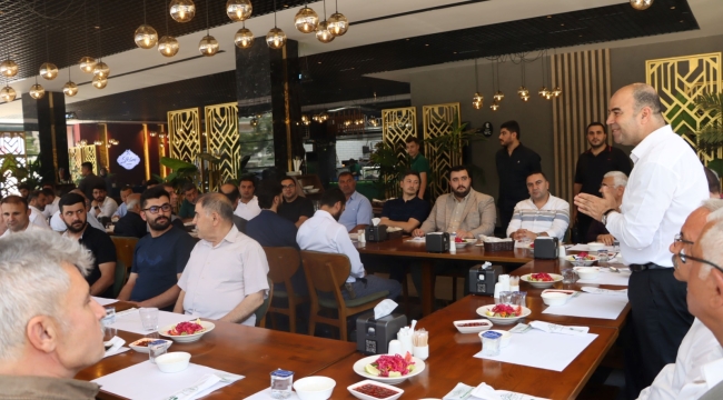Karaköprü'de husumet yerini barışa bıraktı