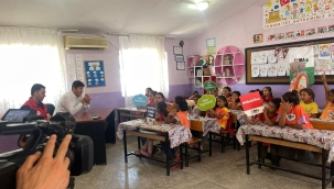 Öğrencilere Anız yakmanın zararları hakkında eğitim varildi