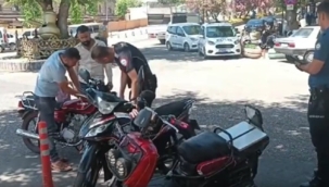 Şanlıurfa'da 18 motosiklet trafikten men edildi