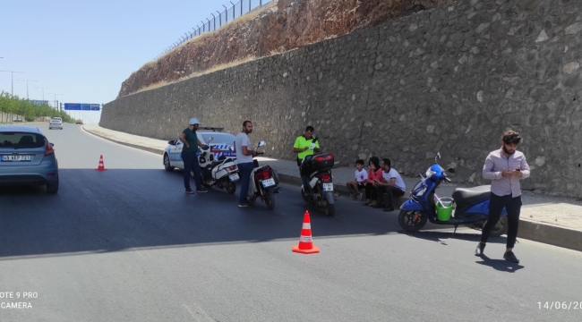 Şanlıurfa'da birçok motosiklet sürücüsüne ceza uygulandı