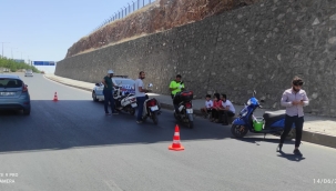Şanlıurfa'da birçok motosiklet sürücüsüne ceza uygulandı