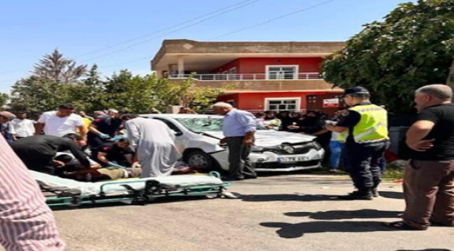 Şanlıurfa'da feci kaza, 2 ağır yaralı