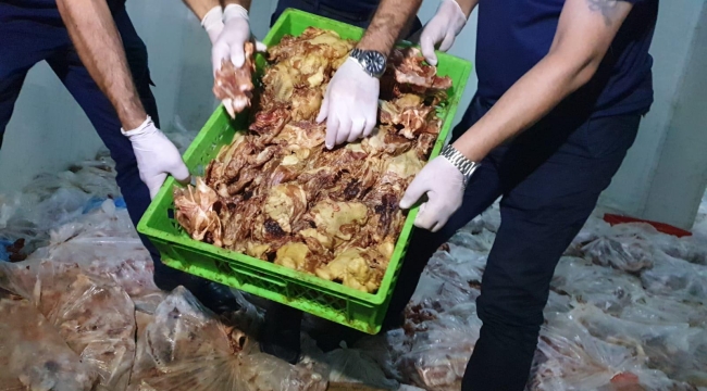 Şanlıurfa'da halkın sağlığını hiçe saydılar: 10 ton ele geçirildi