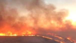 Şanlıurfa'da korkutan yangın 