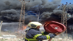 Şanlıurfa'da korkutan yangın!