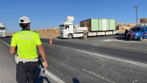 Şanlıurfa'da Polis ve jandarmadan ortak trafik denetimi!
