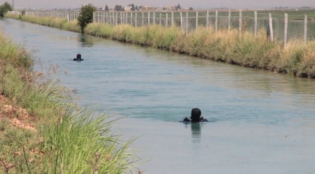 Şanlıurfa'da sulama kanalına düştü 