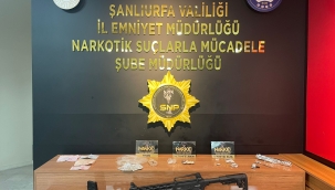 Şanlıurfa'da uyuşturucu operasyonu, 4 gözaltı
