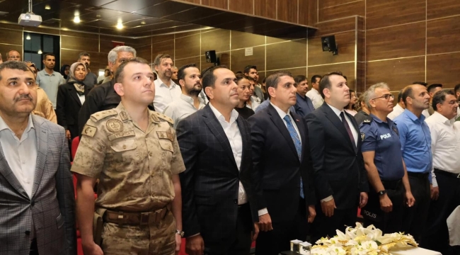 Şanlıurfa'da uyuşturucuyla mücadelede bilgilendirme programı düzenlendi