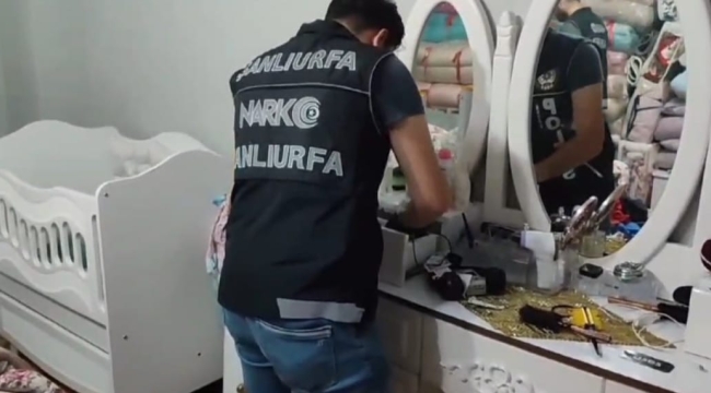 Şanlıurfa'da uyuşturucuyla operasyonu!