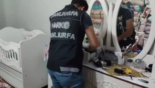 Şanlıurfa'da uyuşturucuyla operasyonu!