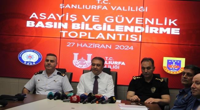 Şanlıurfa Valisi Hasan Şıldak, basın mensuplarıyla bir araya geldi
