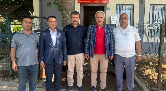 Şanlıurfalı muhtara destek!