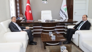 Vali Hasan Şıldak'tan Başkan Nihat Çiftçi'ye Ziyaret