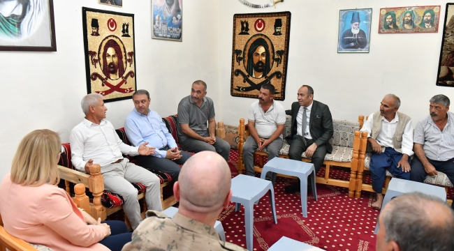 Vali Şıldak, Kısas'ta vatandaşlarla buluştu 