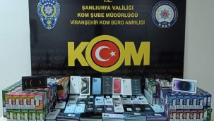 Viranşehir'de kaçakçılık operasyonu 