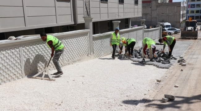 Ahmet Yesevi ve Süleymaniye Mahallelerinde Hummalı Yol Çalışması