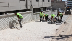 Ahmet Yesevi ve Süleymaniye Mahallelerinde Hummalı Yol Çalışması