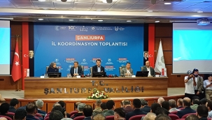 Bakan Kurum Şanlıurfa'da İl koordinasyon toplantısına katıldı