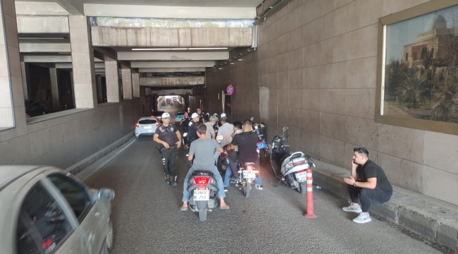Balıklıgöl'de motosiklet sürücülerine sıkı denetim