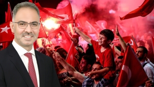  Başkan Mehmet Kuş: 15 Temmuz, Örnek Gösterilecek Bir Kahramanlık Destanıdır