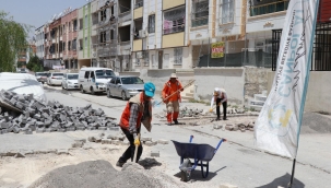  Haliliye Belediyesi 11 Ekip İle 7 Mahallede Üstyapıyı Yeniliyor