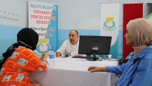 Haliliye Belediyesi, Tercih destek merkezi ile gençlerin yanında