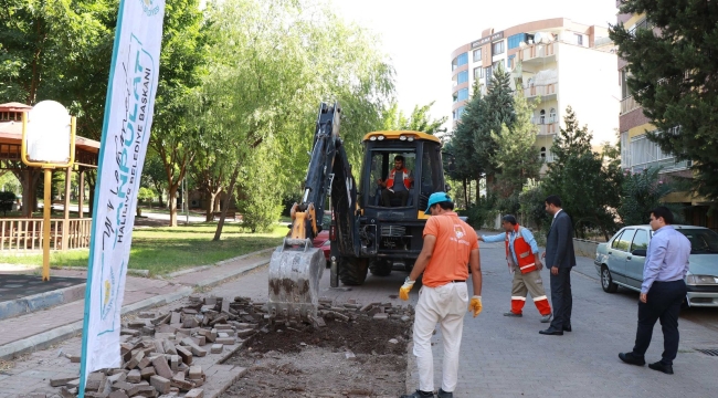 Haliliye Belediyesi Üstyapı Hizmetlerini Mahalle Mahalle Sürdürüyor