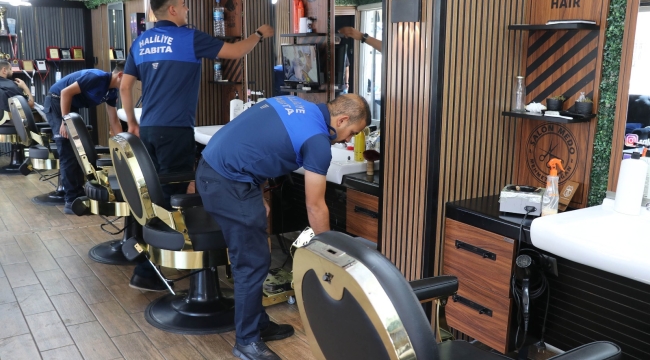 Haliliye'de güzellik merkezi ve berberlere sıkı denetim 