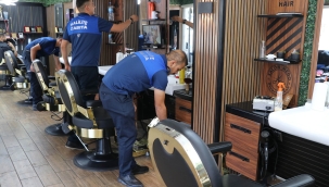 Haliliye'de güzellik merkezi ve berberlere sıkı denetim 