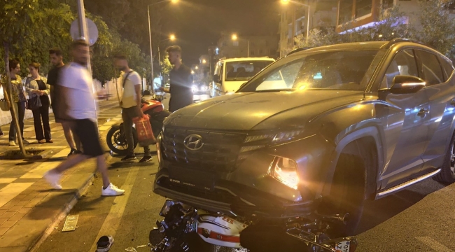 Haliliye'de motosiklet ile otomobil çarpıştı, 1 yaralı 