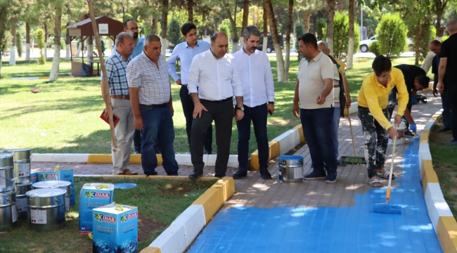 Karaköprü'de Yeşil Alanlarda Kapsamlı Bakım Ve Onarım