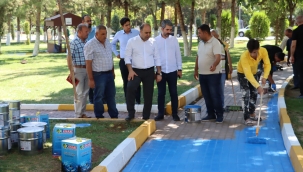 Karaköprü'de Yeşil Alanlarda Kapsamlı Bakım Ve Onarım