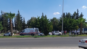 Mardin yolunda kaza, 1 ağır yaralı
