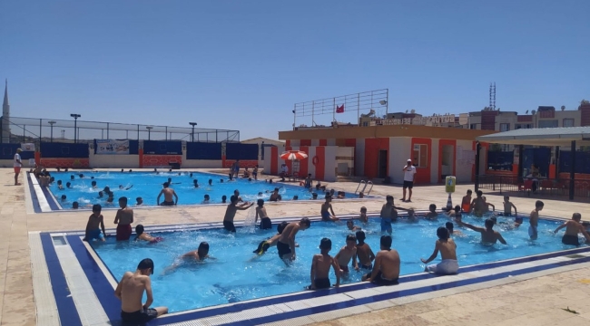 Şanlıurfa Büyükşehir Belediyesi Açık Yüzme Havuzları Açılıyor