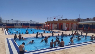 Şanlıurfa Büyükşehir Belediyesi Açık Yüzme Havuzları Açılıyor