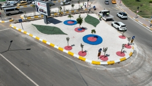 Şanlıurfa Büyükşehir Belediyesi'nden Kavşaklarda Revizyon Çalışması