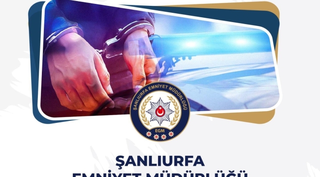 Şanlıurfa'da 4 aranan şahıs yakalandı