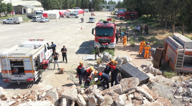 Şanlıurfa'da gerçeği aratmayan büyük tatbikat