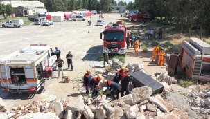 Şanlıurfa'da gerçeği aratmayan büyük tatbikat