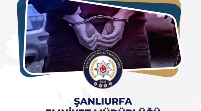Şanlıurfa'da hakkında 14 yıl hapis cezası bulunan firari yakalandı