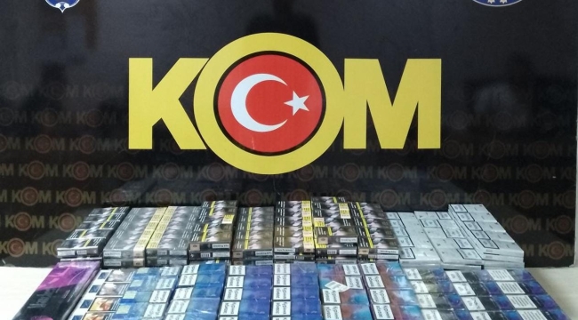 Şanlıurfa'da kaçak sigara operasyonu, 2 gözaltı